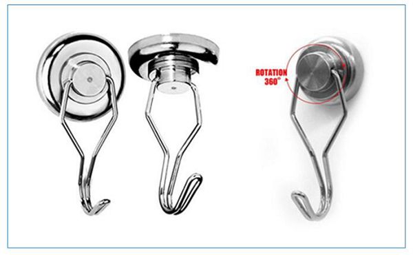 Strong Swivel Hangers Rotatable Hook Magnets