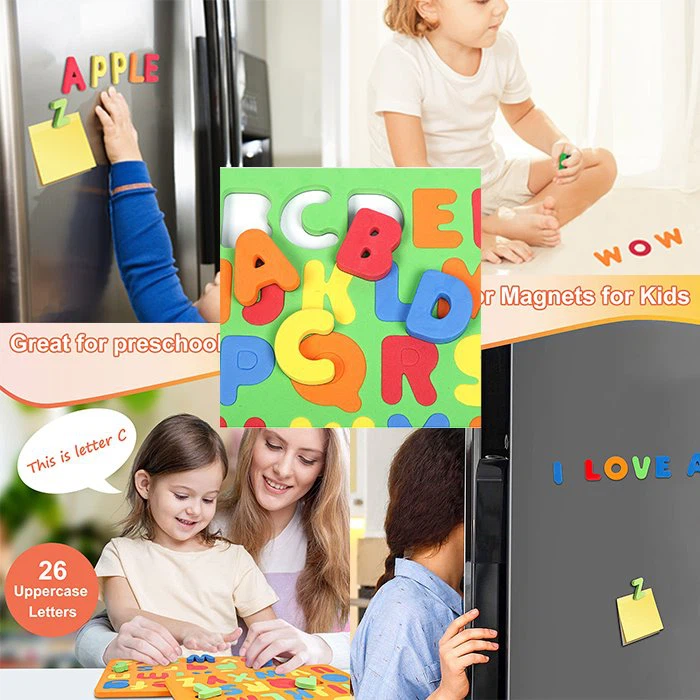 Magnet Foam Letters Application