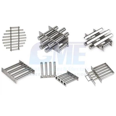 فوڈ انڈسٹری گریڈ ایزی کلین سٹینلیس سٹیل میگنیٹک سیپریٹر گرڈ